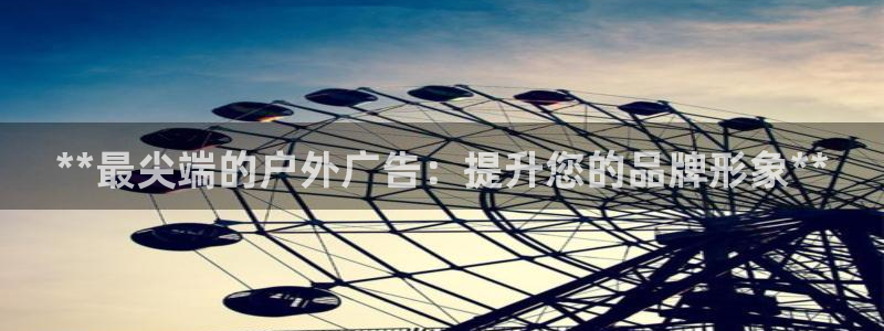 杏宇平台提现为什么这么久呢：**最尖端的户外广告：提升您的品牌形象**