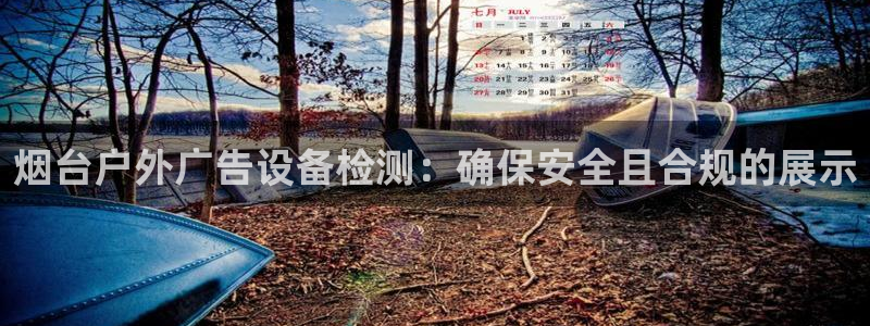 杏宇平台怎么样赚钱：烟台户外广告设备检测：确保安全且合规的展示