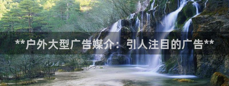 杏宇平台代理怎么样可靠吗：**户外大型广告媒介：引人注目的广告**