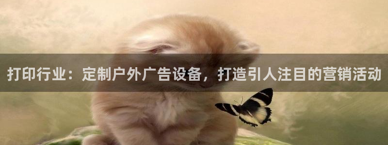 杏宇官方平台官网下载：打印行业：定制户外广告设备，打造引人注目的营销活动