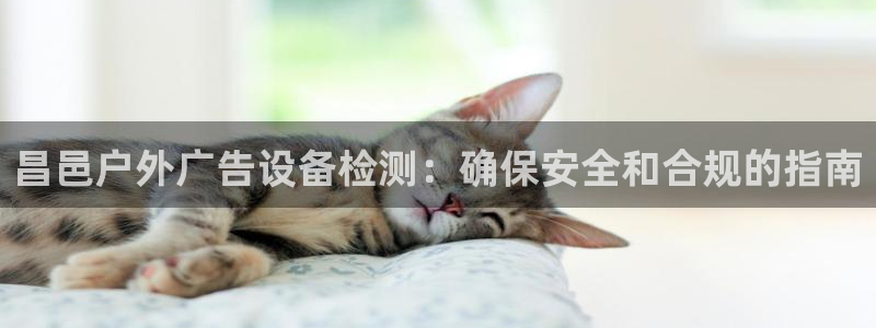 杏宇平台招商电话号码：昌邑户外广告设备检测：确保安全和合规的指南