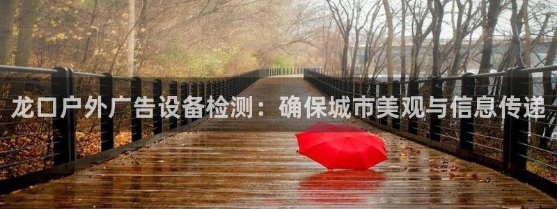 杏宇平台主管：龙口户外广告设备检测：确保城市美观与信息传递