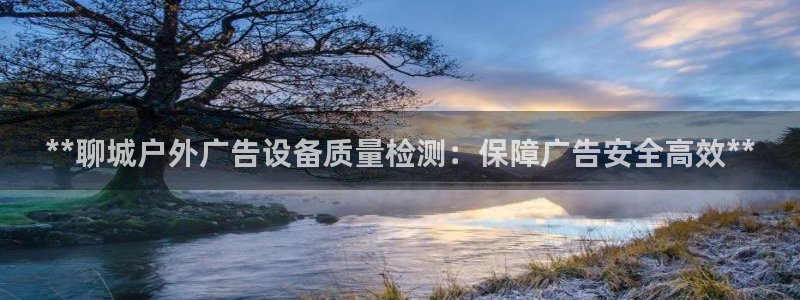 杏宇平台代理多少钱一个：**聊城户外广告